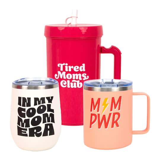 10.5oz. In My Cool Mom Era Travel Wine Tumbler